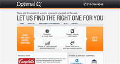 Desktop Screenshot of optimaliq.com